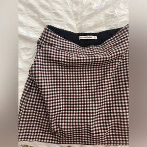 Flannel Skort
